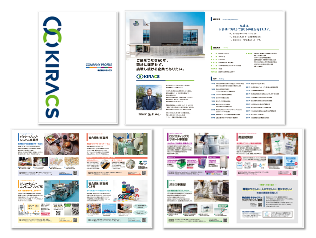 キラックス企業パンフレット